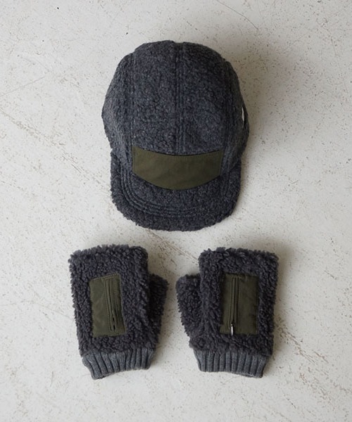 SUBLIME（サブライム）の「【SUBLIME】GO OUT BOA GRLOVE ボア グローブ キャンプ アウトドア 防寒（手袋・メンズ・ブラック/アイボリー/グレー/ベージュ・FREE）」の7枚目の写真