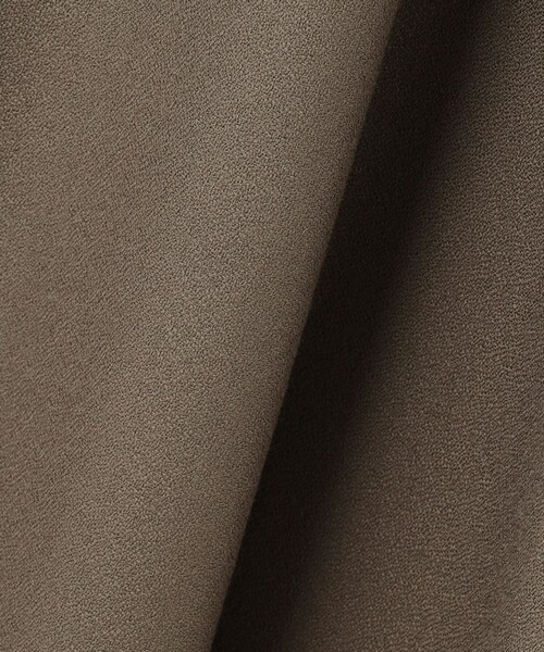 セール】ウールジョーゼット Aライン ワンピース（ワンピース）｜23区