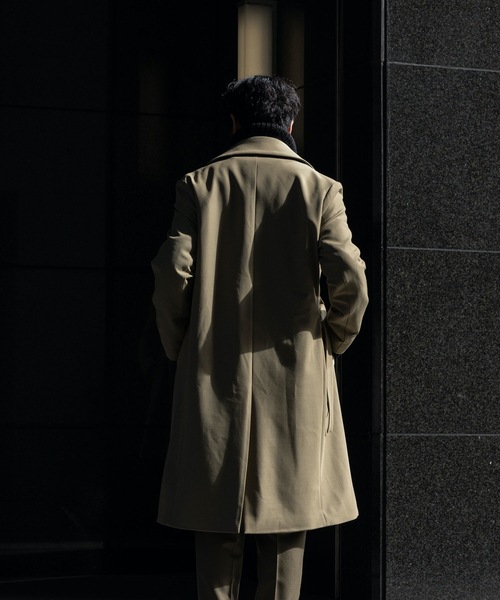 ATTACHMENT(アタッチメント)の「【 直営店・ZOZOTOWN限定 】VIS/NY ストレッチクロスタイロッケンコート(トレンチコート・メンズ・ブラック/ダークベージュ/グレー系その他・3/1/2)」の17枚目の写真