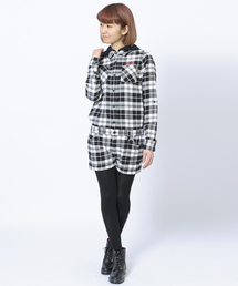 X-girl | FLANNEL PLAID ALL IN ONE(つなぎ/オールインワン)