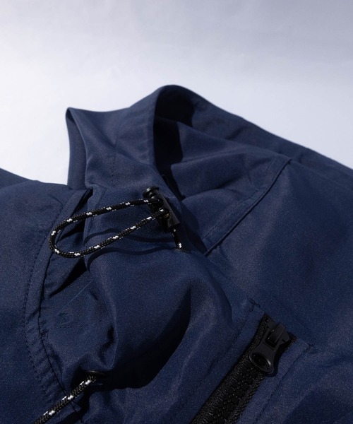 GERRY(ジェリー)の「【ag】〔GERRY/ジェリー〕ポリエステルツイル ロゴ刺繍 撥水マウンテンジャケット(マウンテンパーカー・メンズ・ブラック/カーキ/アイボリー/ネイビー・MEDIUM/LARGE)」の20枚目の写真