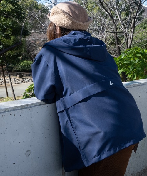 GERRY(ジェリー)の「【ag】〔GERRY/ジェリー〕ポリエステルツイル ロゴ刺繍 撥水マウンテンジャケット(マウンテンパーカー・メンズ・ブラック/カーキ/アイボリー/ネイビー・MEDIUM/LARGE)」の6枚目の写真