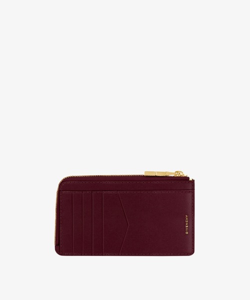 GIVENCHY（ジバンシイ）の「4G ZIPPED CARDHOLDER（カードケース・レディース・レッド・FREE）」の2枚目の写真