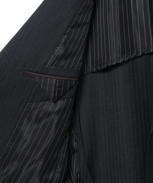 MEN'S BIGI(メンズビギ)の「スーパー100S ヘリンボーンスーツセットアップ(セットアップ・メンズ・グレー/ネイビー・01/02/03/04)」の21枚目の写真