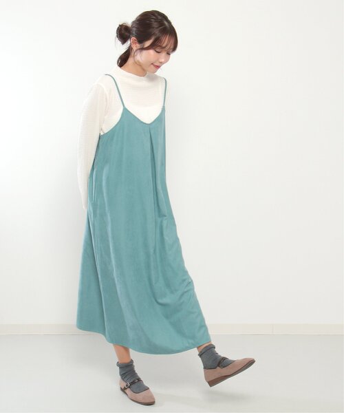 LBC（エルビーシー）の「ポコポコロンTセットキャミワンピ（ワンピース・レディース・グレー/ブラック/ブルー系・M）」の9枚目の写真