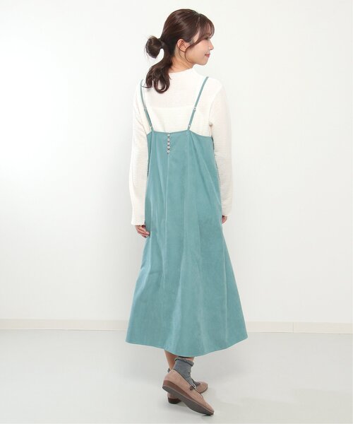 LBC（エルビーシー）の「ポコポコロンTセットキャミワンピ（ワンピース・レディース・グレー/ブラック/ブルー系・M）」の10枚目の写真