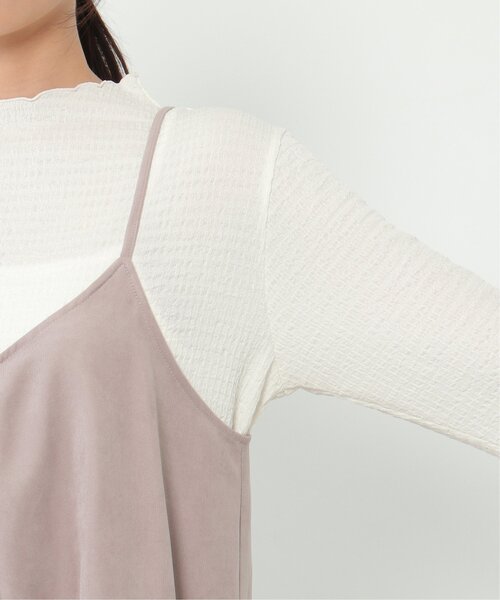 LBC（エルビーシー）の「ポコポコロンTセットキャミワンピ（ワンピース・レディース・グレー/ブラック/ブルー系・M）」の14枚目の写真