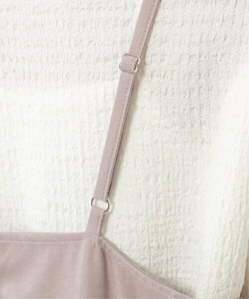 LBC（エルビーシー）の「ポコポコロンTセットキャミワンピ（ワンピース・レディース・グレー/ブラック/ブルー系・M）」の19枚目の写真