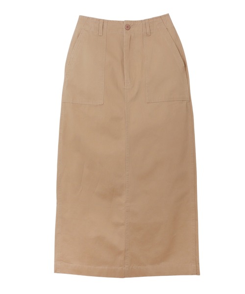 andme(アンドミー)の「【3サイズ展開】ハイウエストベイカースカート(スカート・レディース・ブラック/ベージュ/カーキ/アイボリー/ネイビー/チャコールグレー/キナリ/ホワイト・M/L/S)」の10枚目の写真