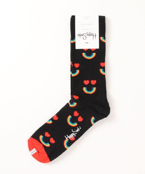 Happy Socks（ハッピーソックス）の「《HAPPY SOCKS》キャッチーデザイン（ソックス/靴下・メンズ・ホワイト/ブラック/ブルー/ブラック系その他/ブラック系その他2/グリーン/ブルー系その他3/ダークグリーン/ブラック系その他5/イエロー/ブラック系その他3・MEDIUM）」の4枚目の写真