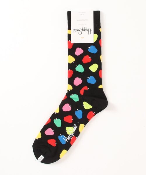 Happy Socks（ハッピーソックス）の「《HAPPY SOCKS》キャッチーデザイン（ソックス/靴下・メンズ・ホワイト/ブラック/ブルー/ブラック系その他/ブラック系その他2/グリーン/ブルー系その他3/ダークグリーン/ブラック系その他5/イエロー/ブラック系その他3・MEDIUM）」の5枚目の写真