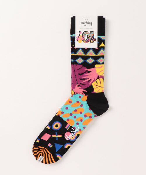 Happy Socks（ハッピーソックス）の「《HAPPY SOCKS》キャッチーデザイン（ソックス/靴下・メンズ・ホワイト/ブラック/ブルー/ブラック系その他/ブラック系その他2/グリーン/ブルー系その他3/ダークグリーン/ブラック系その他5/イエロー/ブラック系その他3・MEDIUM）」の6枚目の写真