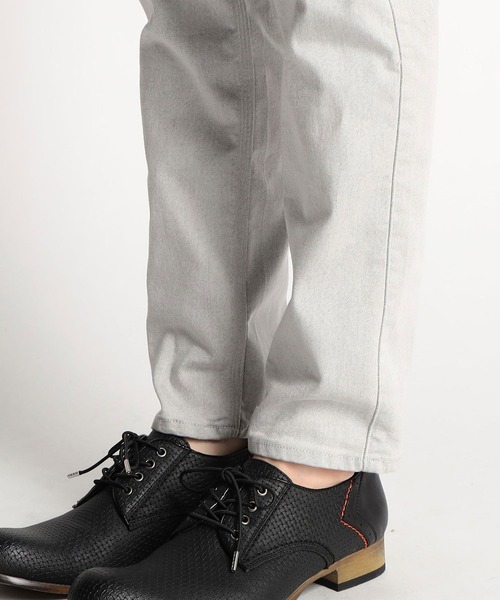 HIDEAWAYS NICOLE（ハイダウェイニコル）の「黒顔料ビットデニム（デニムパンツ・メンズ・ブラック/オフホワイト/インディゴブルー・SMALL/MEDIUM/LARGE/X-LARGE）」の8枚目の写真