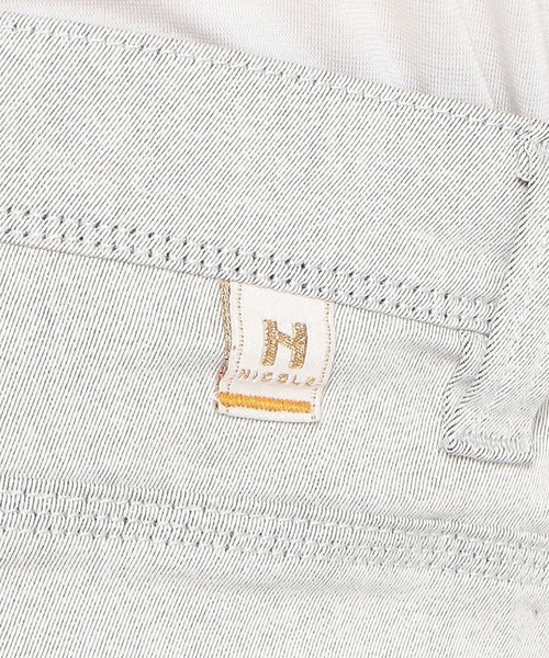 HIDEAWAYS NICOLE（ハイダウェイニコル）の「黒顔料ビットデニム（デニムパンツ・メンズ・ブラック/オフホワイト/インディゴブルー・SMALL/MEDIUM/LARGE/X-LARGE）」の9枚目の写真