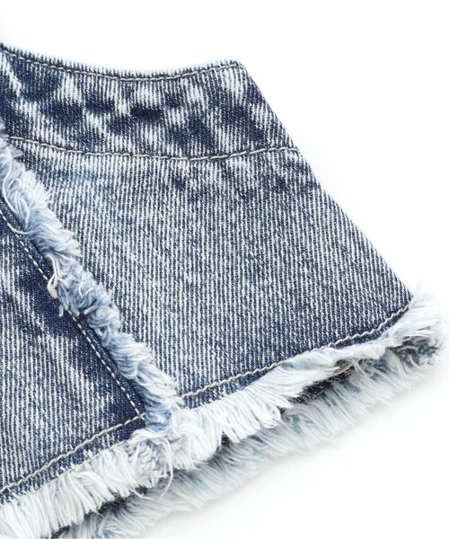 BREEZE(ブリーズ)の「フリンジビスチェ(ベスト・キッズ・オフホワイト/ブルー・90/120/100/110/80/140/130)」の10枚目の写真