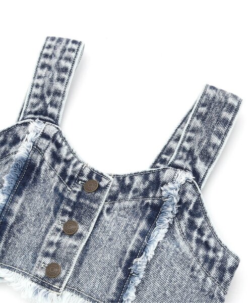 BREEZE(ブリーズ)の「フリンジビスチェ(ベスト・キッズ・オフホワイト/ブルー・90/120/100/110/80/140/130)」の15枚目の写真