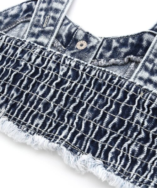 BREEZE(ブリーズ)の「フリンジビスチェ(ベスト・キッズ・オフホワイト/ブルー・90/120/100/110/80/140/130)」の18枚目の写真