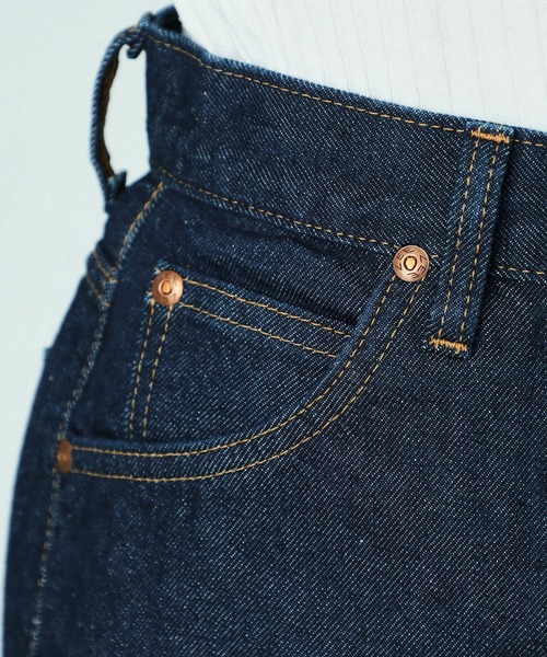 Lee（リー）の「Lee/リー COMPILATIONS デニムミニスカート（デニムスカート・レディース・ブラック系その他/インディゴブルー/ブルー系その他・X-SMALL/SMALL/MEDIUM）」の10枚目の写真