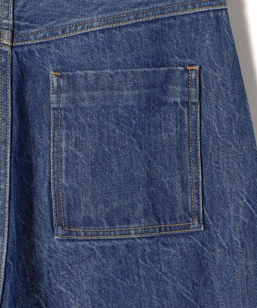 SHIPS（シップス）の「〈洗濯機可能〉カーブ デニム パンツ navy◆（デニムパンツ・レディース・ネイビー・36/38/40）」の7枚目の写真