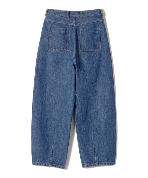 SHIPS（シップス）の「〈洗濯機可能〉カーブ デニム パンツ navy◆（デニムパンツ・レディース・ネイビー・36/38/40）」の8枚目の写真