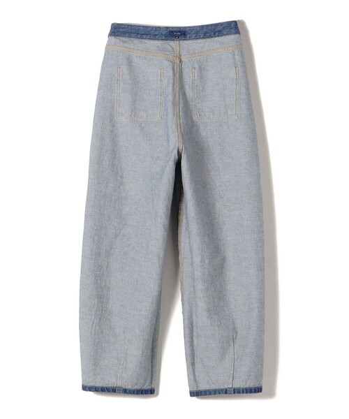 SHIPS（シップス）の「〈洗濯機可能〉カーブ デニム パンツ navy◆（デニムパンツ・レディース・ネイビー・36/38/40）」の11枚目の写真