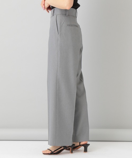 A part by（アパートバイ）の「リネンライクストレートパンツ（その他パンツ・レディース・ブラック/ライトグリーン/ライトベージュ/ブラック系その他2・MEDIUM/LARGE）」の10枚目の写真