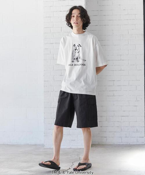 coen（コーエン）の「YALE（イェール）別注プリントTシャツ（Tシャツ/カットソー・メンズ・ホワイト/グレー・XL/S/M/L）」の4枚目の写真