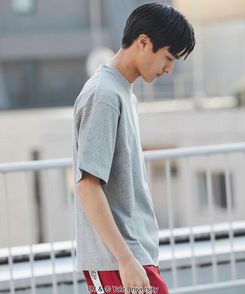 coen（コーエン）の「YALE（イェール）別注プリントTシャツ（Tシャツ/カットソー・メンズ・ホワイト/グレー・XL/S/M/L）」の7枚目の写真