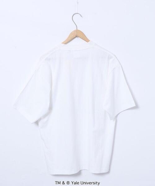 coen（コーエン）の「YALE（イェール）別注プリントTシャツ（Tシャツ/カットソー・メンズ・ホワイト/グレー・XL/S/M/L）」の21枚目の写真
