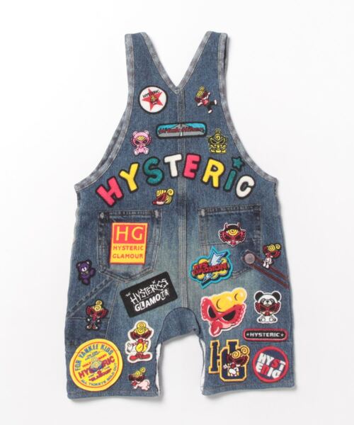 MY FIRST HYSTERIC LikeaDenimViscotex裏毛サロペット