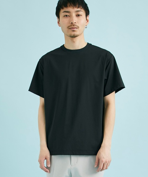 CITY TOKYO（シティトウキョウ）の「ATHLETEショートスリーブストレッチTEE（Tシャツ/カットソー・メンズ・グレー/ブラック・1/2）」の22枚目の写真