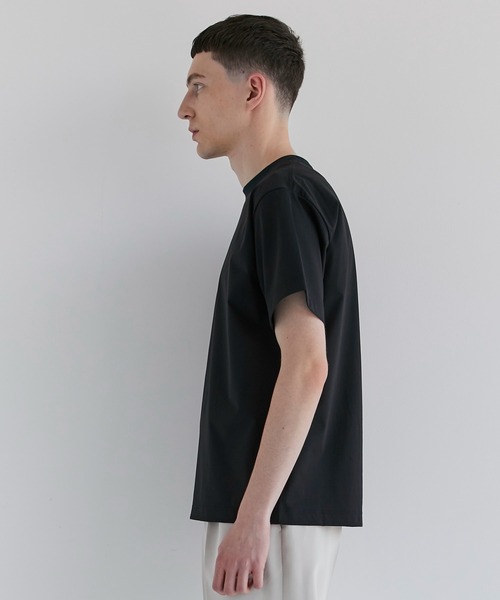 CITY TOKYO（シティトウキョウ）の「ATHLETEショートスリーブストレッチTEE（Tシャツ/カットソー・メンズ・グレー/ブラック・1/2）」の16枚目の写真