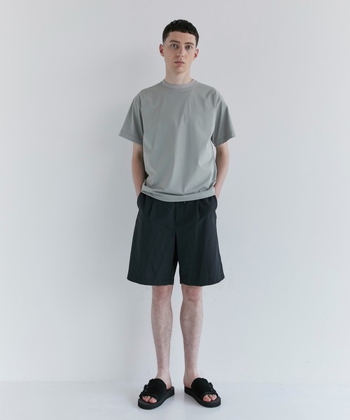 CITY TOKYO（シティトウキョウ）の「ATHLETEショートスリーブストレッチTEE（Tシャツ/カットソー・メンズ・グレー/ブラック・1/2）」の11枚目の写真