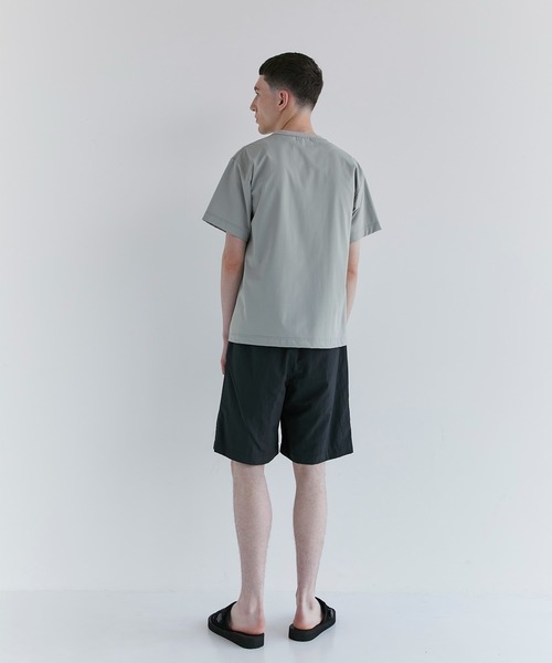 CITY TOKYO（シティトウキョウ）の「ATHLETEショートスリーブストレッチTEE（Tシャツ/カットソー・メンズ・グレー/ブラック・1/2）」の10枚目の写真