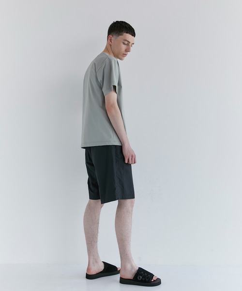 CITY TOKYO（シティトウキョウ）の「ATHLETEショートスリーブストレッチTEE（Tシャツ/カットソー・メンズ・グレー/ブラック・1/2）」の9枚目の写真