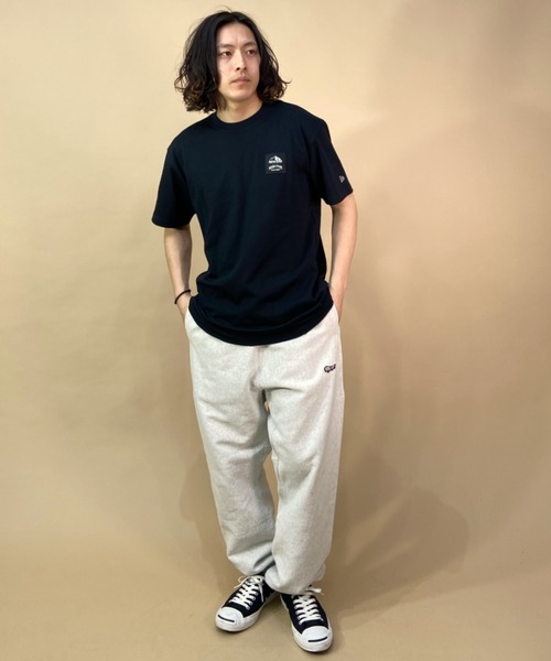 NEW ERA(ニューエラ)の「NEW ERA/ニューエラ×HIGH FIVE FACTORYコラボモデル ワンポイントTシャツ クルーネックTシャツ/吸汗速乾 13526838/13526839(Tシャツ/カットソー・メンズ・ホワイト/ブラック・L/XL/XXL/M)」の14枚目の写真