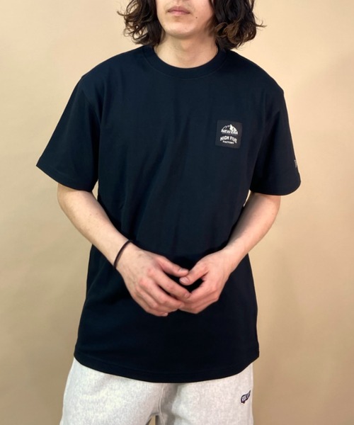 NEW ERA(ニューエラ)の「NEW ERA/ニューエラ×HIGH FIVE FACTORYコラボモデル ワンポイントTシャツ クルーネックTシャツ/吸汗速乾 13526838/13526839(Tシャツ/カットソー・メンズ・ホワイト/ブラック・L/XL/XXL/M)」の10枚目の写真