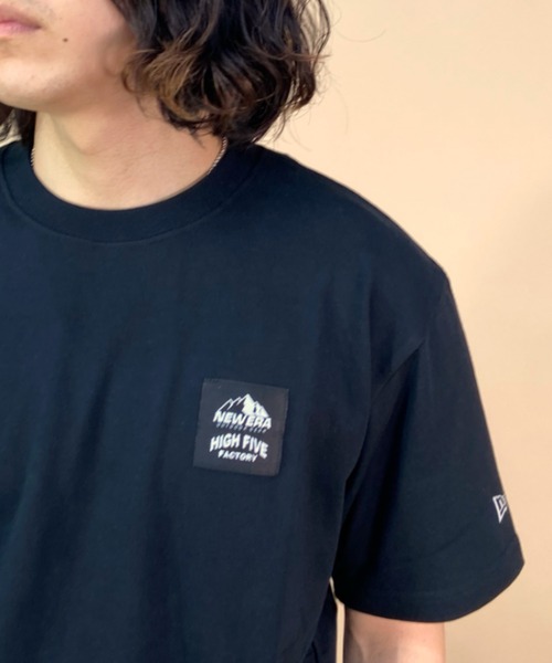 NEW ERA(ニューエラ)の「NEW ERA/ニューエラ×HIGH FIVE FACTORYコラボモデル ワンポイントTシャツ クルーネックTシャツ/吸汗速乾 13526838/13526839(Tシャツ/カットソー・メンズ・ホワイト/ブラック・L/XL/XXL/M)」の11枚目の写真