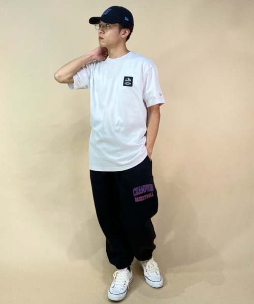 NEW ERA(ニューエラ)の「NEW ERA/ニューエラ×HIGH FIVE FACTORYコラボモデル ワンポイントTシャツ クルーネックTシャツ/吸汗速乾 13526838/13526839(Tシャツ/カットソー・メンズ・ホワイト/ブラック・L/XL/XXL/M)」の8枚目の写真