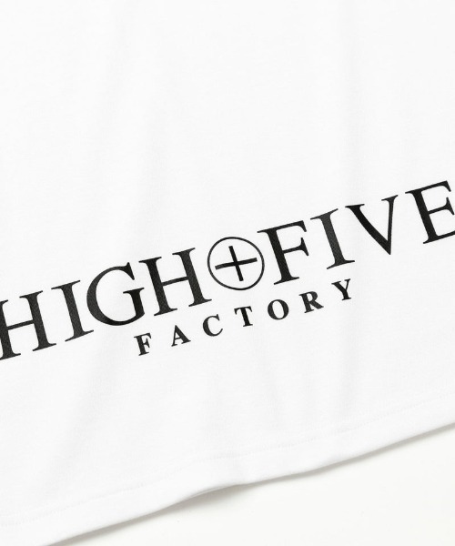 NEW ERA(ニューエラ)の「NEW ERA/ニューエラ×HIGH FIVE FACTORYコラボモデル ワンポイントTシャツ クルーネックTシャツ/吸汗速乾 13526838/13526839(Tシャツ/カットソー・メンズ・ホワイト/ブラック・L/XL/XXL/M)」の17枚目の写真