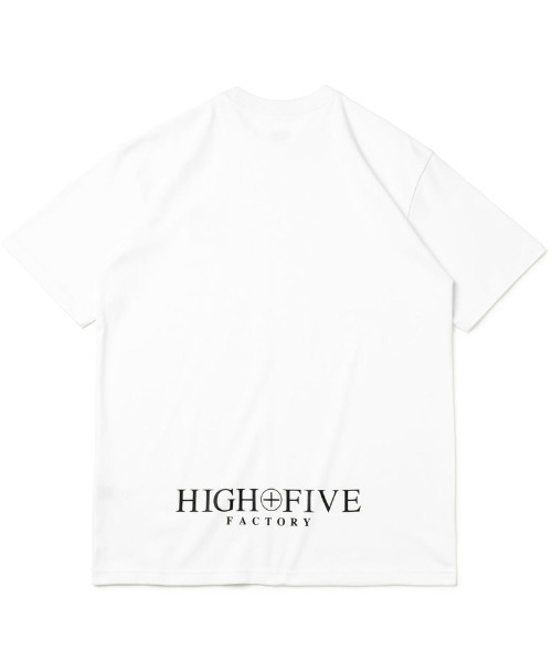 NEW ERA(ニューエラ)の「NEW ERA/ニューエラ×HIGH FIVE FACTORYコラボモデル ワンポイントTシャツ クルーネックTシャツ/吸汗速乾 13526838/13526839(Tシャツ/カットソー・メンズ・ホワイト/ブラック・L/XL/XXL/M)」の19枚目の写真