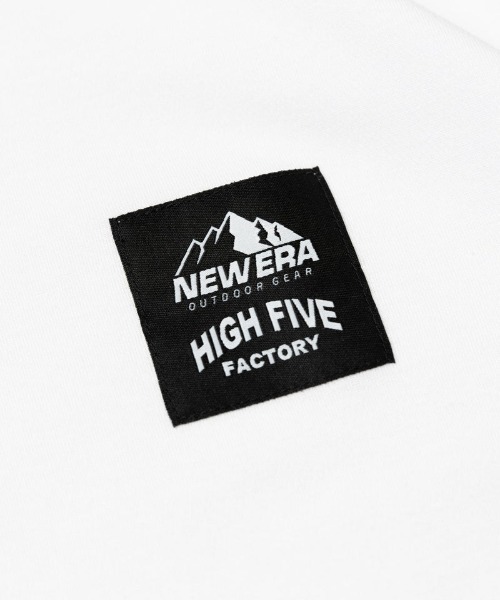 NEW ERA(ニューエラ)の「NEW ERA/ニューエラ×HIGH FIVE FACTORYコラボモデル ワンポイントTシャツ クルーネックTシャツ/吸汗速乾 13526838/13526839(Tシャツ/カットソー・メンズ・ホワイト/ブラック・L/XL/XXL/M)」の20枚目の写真