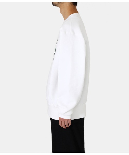 WP（ダブリューピー）の「WP / ダブリューピー：WP×CAMBER WORLD GREATS S2 CREWNECK SWEAT：WP10-CS01[WAX]（スウェット・メンズ・ホワイト×グリーン/グレー系その他/イエロー×ブラック・XL/XXL/XXXL/L）」の6枚目の写真