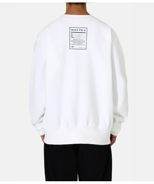 WP（ダブリューピー）の「WP / ダブリューピー：WP×CAMBER WORLD GREATS S2 CREWNECK SWEAT：WP10-CS01[WAX]（スウェット・メンズ・ホワイト×グリーン/グレー系その他/イエロー×ブラック・XL/XXL/XXXL/L）」の5枚目の写真