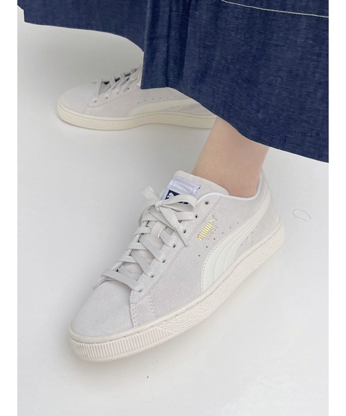 PUMA(プーマ)の「PUMA×MERCURYDUO スウェードクラシック(スニーカー・レディース・ライトグレー・23/24)」の14枚目の写真