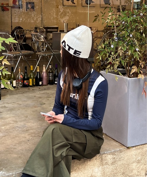 ストリートスポーティーレタリングTシャツ（Tシャツ/カットソー