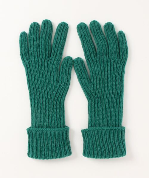 TWEED MILL(ツイードミル)の「TWEEDMILL ロンググローブ(手袋・レディース・グリーン/ライトグレー/パープル・FREE)」の1枚目の写真