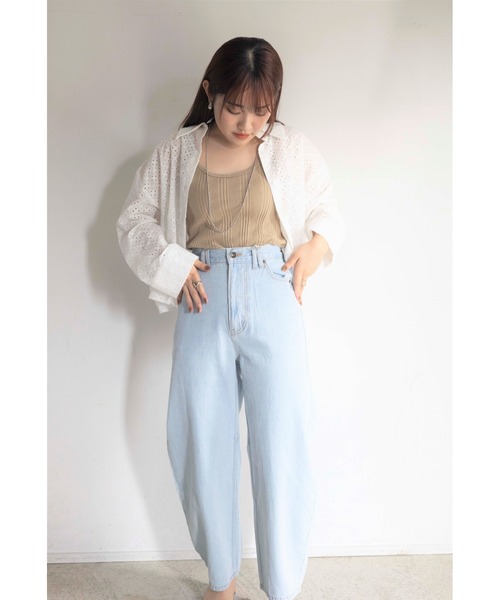 Yucca（ユッカ）の「レースシャツ（MEKKE　低身長向け）（シャツ/ブラウス・レディース・ホワイト・FREE）」の16枚目の写真