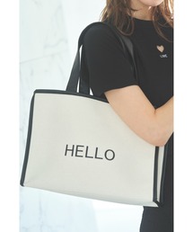 【美香さんコラボ】Helloキャンバストートバッグ