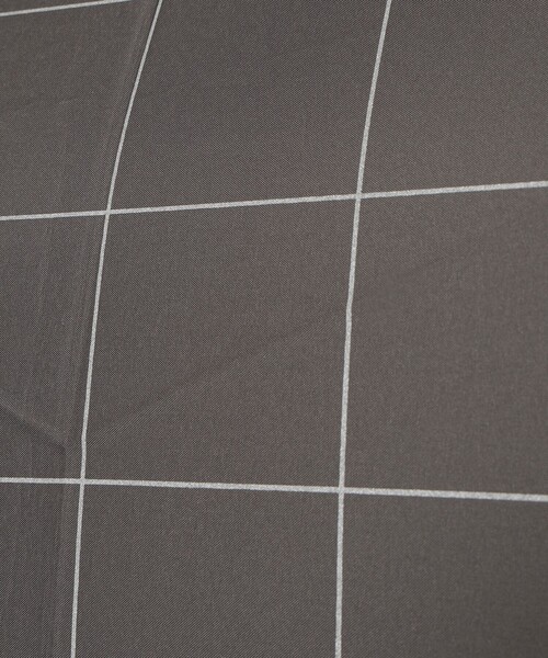 bpr BEAMS（ビーピーアール ビームス ）の「bPr BEAMS / グリッド リフレクター 折り畳み傘（折りたたみ傘・レディース・グレー/ブラック/ベージュ・ONE SIZE）」の12枚目の写真